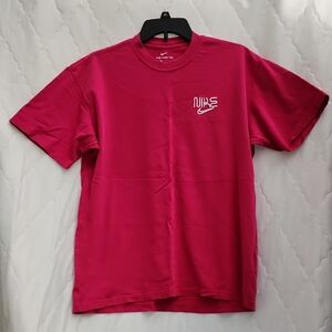 Nike Men's Pink Short Sleeve Tee